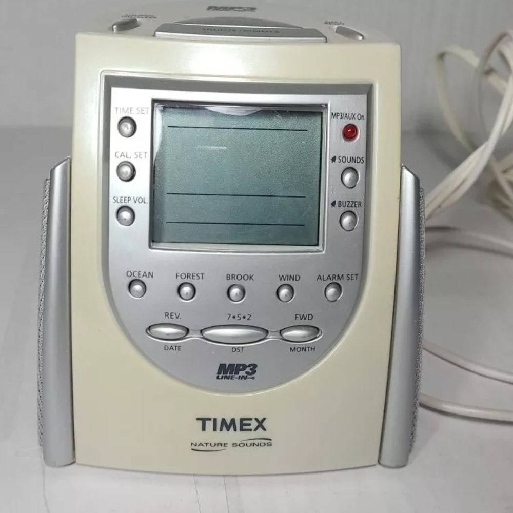 Timex Cream MP3 Alarm Clock Radio